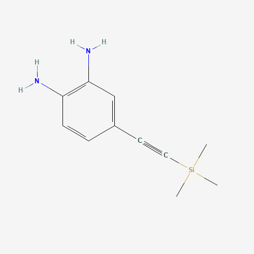 4-(2-trimethylsilylethynyl)benzene-1,2-diamine (CAS: 1431322-87-0) - Related Chemical Product