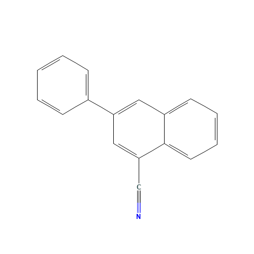 3-phenylnaphthalene-1-carbonitrile (CAS: 134202-75-8) - Related Chemical Product