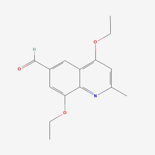 4,8-diethoxy-2-methylquinoline-6-carbaldehyde (CAS: 1360914-66-4) - Related Chemical Product