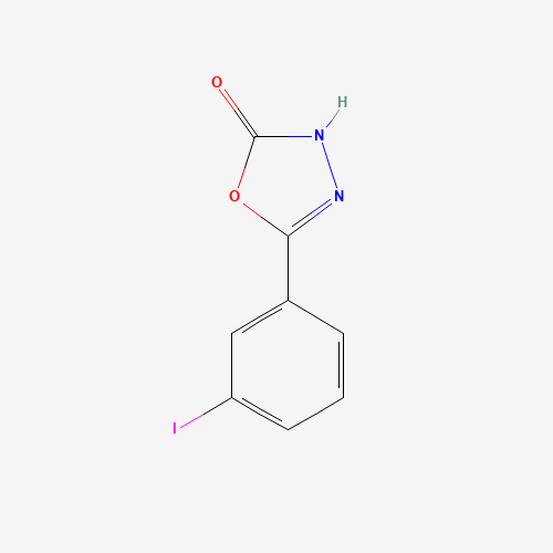 5-(3-iodophenyl)-3H-1,3,4-oxadiazol-2-one (CAS: 211943-50-9) - Related Chemical Product