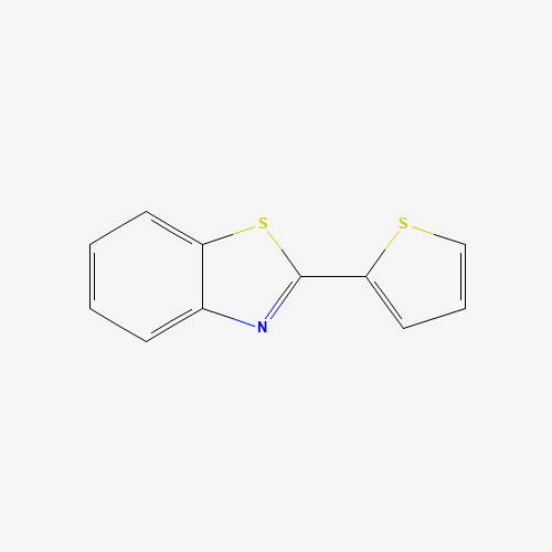 2-thiophen-2-yl-1,3-benzothiazole (CAS: 34243-38-4) - Chemical Structure and Molecular Formula 
