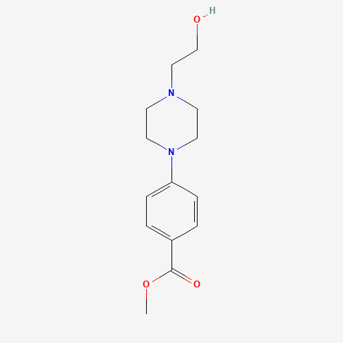 methyl 4-[4-(2-hydroxyethyl)piperazin-1-yl]benzoate (CAS: 1035270-84-8) - Related Chemical Product