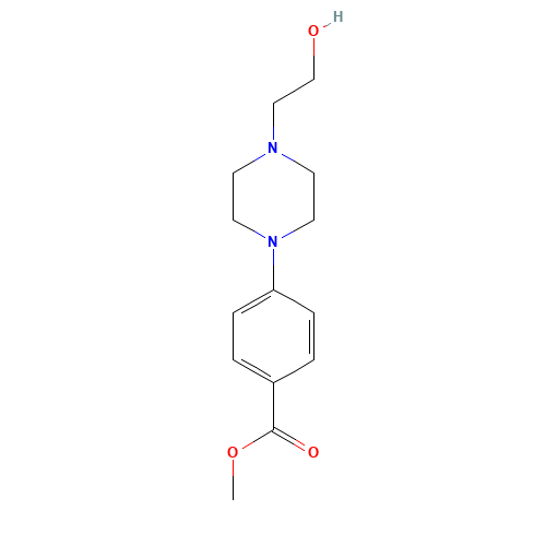 methyl 4-[4-(2-hydroxyethyl)piperazin-1-yl]benzoate (CAS: 1035270-84-8) - Related Chemical Product