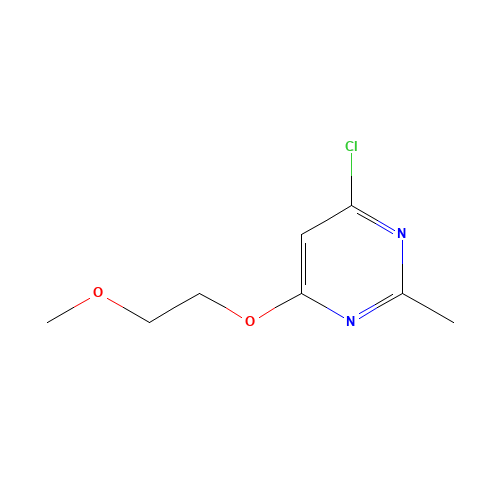 4-chloro-6-(2-methoxyethoxy)-2-methylpyrimidine (CAS: 1249276-83-2) - Related Chemical Product