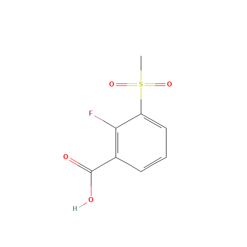 2-fluoro-3-methylsulfonylbenzoic acid (CAS: 1186663-47-7) - Related Chemical Product