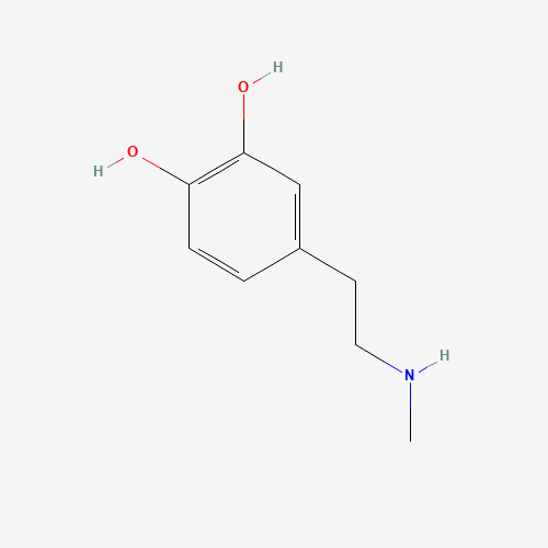4-[2-(methylamino)ethyl]benzene-1,2-diol (CAS: 501-15-5) - Related Chemical Product
