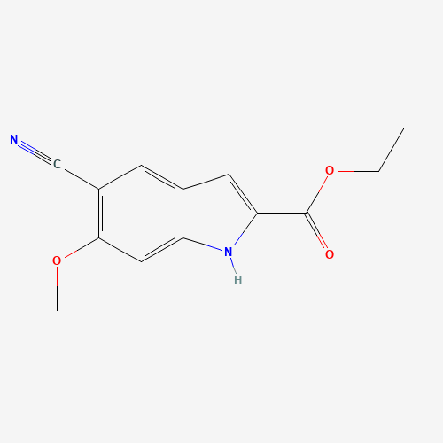 ethyl 5-cyano-6-methoxy-1H-indole-2-carboxylate (CAS: 1229608-58-5) - Related Chemical Product