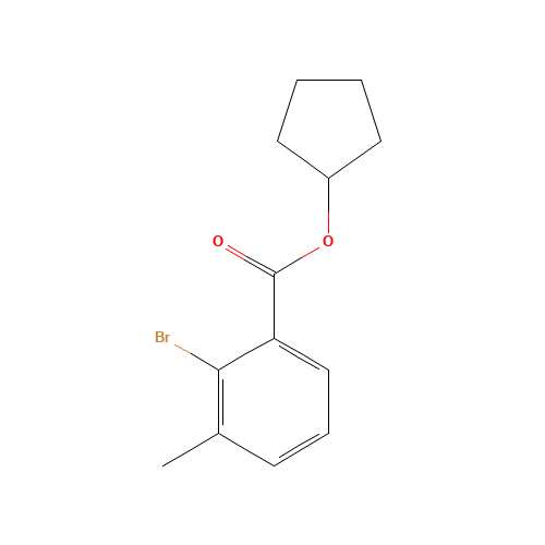 cyclopentyl 2-bromo-3-methylbenzoate (CAS: 1319196-76-3) - Related Chemical Product