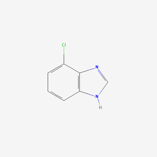 4-chloro-1H-benzimidazole (CAS: 16931-35-4) - Chemical Structure and Molecular Formula 
