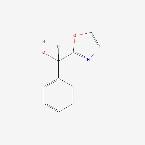 1,3-oxazol-2-yl(phenyl)methanol (CAS: 130552-00-0) - Chemical Structure and Molecular Formula 