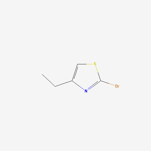 2-bromo-4-ethyl-1,3-thiazole (CAS: 89322-56-5) - Chemical Structure and Molecular Formula 