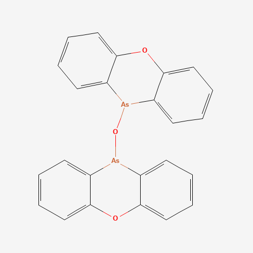 10-phenoxarsinin-10-yloxyphenoxarsinine (CAS: 58-36-6) - Related Chemical Product