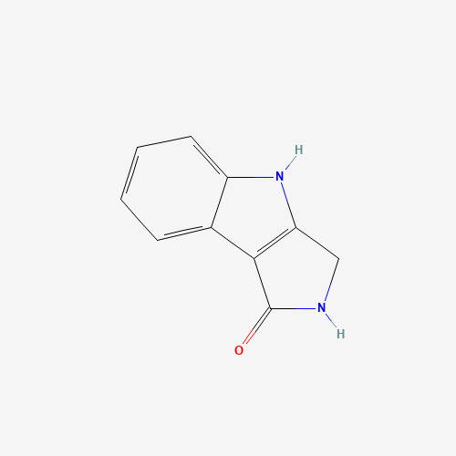 3,4-dihydro-2H-pyrrolo[3,4-b]indol-1-one (CAS: 1040375-79-8) - Chemical Structure and Molecular Formula 