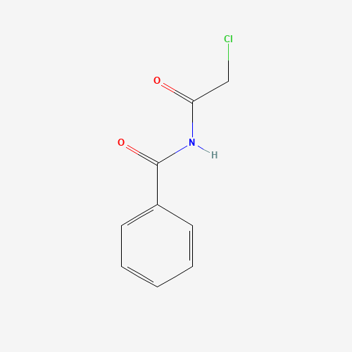 N-(2-chloroacetyl)benzamide (CAS: 7218-27-1) - Chemical Structure and Molecular Formula 