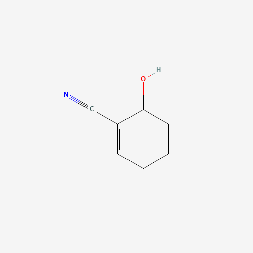6-hydroxycyclohexene-1-carbonitrile (CAS: 28469-48-9) - Chemical Structure and Molecular Formula 