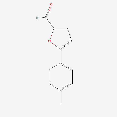 5-(4-methylphenyl)furan-2-carbaldehyde (CAS: 34035-05-7) - Chemical Structure and Molecular Formula 