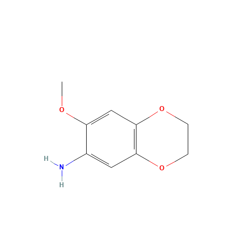 6-methoxy-2,3-dihydro-1,4-benzodioxin-7-amine (CAS: 76958-06-0) - Related Chemical Product