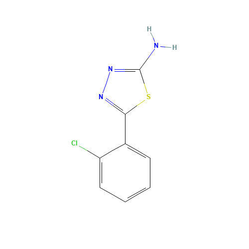 5-(2-chlorophenyl)-1,3,4-thiadiazol-2-amine (CAS: 828-81-9) - Related Chemical Product