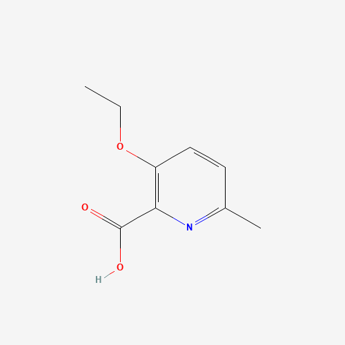 3-ethoxy-6-methylpyridine-2-carboxylic acid (CAS: 1228188-14-4) - Chemical Structure and Molecular Formula 