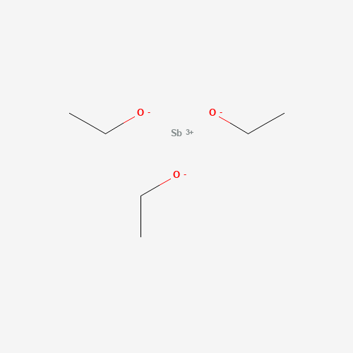 antimony(3+);ethanolate (CAS: 10433-06-4) - Chemical Structure and Molecular Formula 