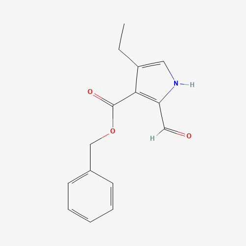 benzyl 4-ethyl-2-formyl-1H-pyrrole-3-carboxylate (CAS: 835921-00-1) - Related Chemical Product