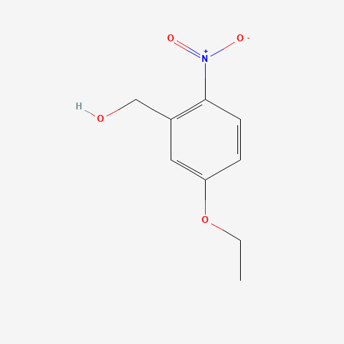 (5-ethoxy-2-nitrophenyl)methanol (CAS: 647843-25-2) - Chemical Structure and Molecular Formula 