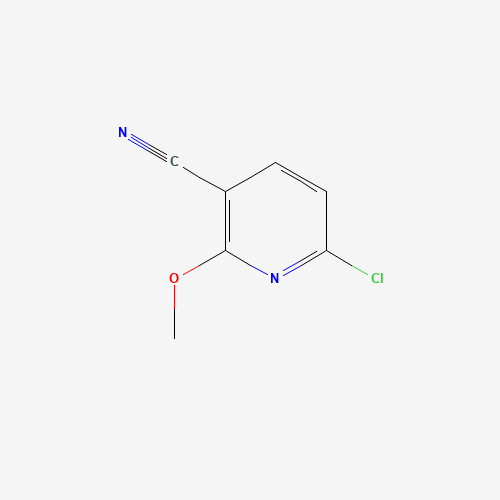 6-chloro-2-methoxypyridine-3-carbonitrile (CAS: 121643-46-7) - Chemical Structure and Molecular Formula 