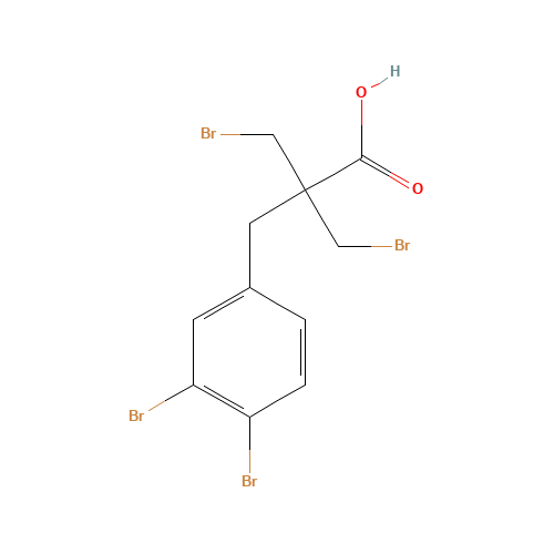 2,2-bis(bromomethyl)-3-(3,4-dibromophenyl)propanoic acid (CAS: 920507-91-1) - Related Chemical Product