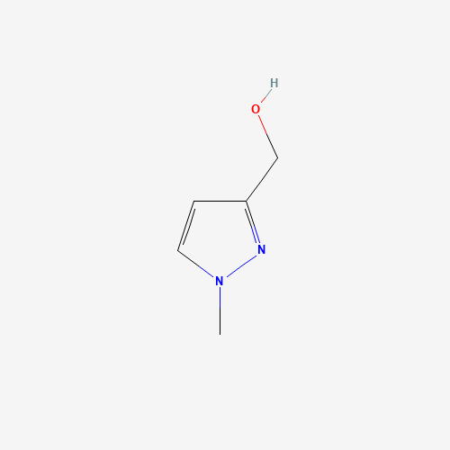 (1-methylpyrazol-3-yl)methanol (CAS: 84547-62-6) - Chemical Structure and Molecular Formula 