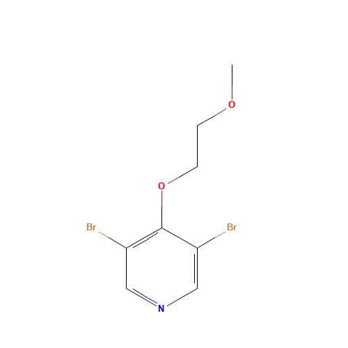 3,5-dibromo-4-(2-methoxyethoxy)pyridine (CAS: 1357094-95-1) - Related Chemical Product