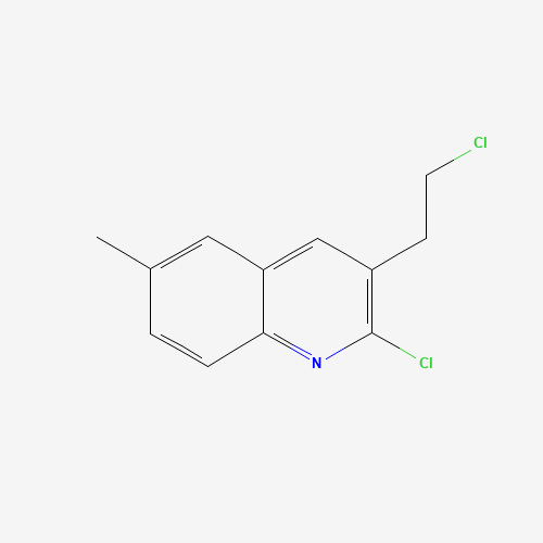 2-chloro-3-(2-chloroethyl)-6-methylquinoline (CAS: 62595-02-2) - Related Chemical Product