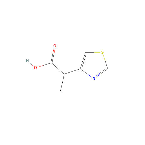 2-(1,3-thiazol-4-yl)propanoic acid (CAS: 1190392-81-4) - Related Chemical Product