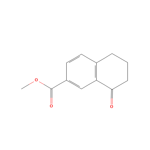 methyl 8-oxo-6,7-dihydro-5H-naphthalene-2-carboxylate (CAS: 116047-26-8) - Related Chemical Product