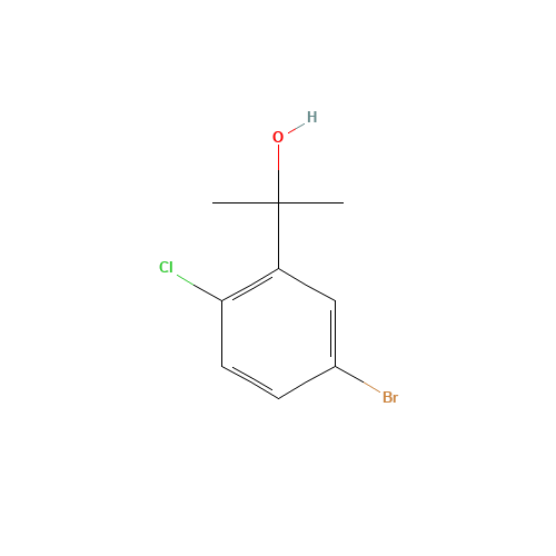 2-(5-bromo-2-chlorophenyl)propan-2-ol (CAS: 885069-29-4) - Related Chemical Product
