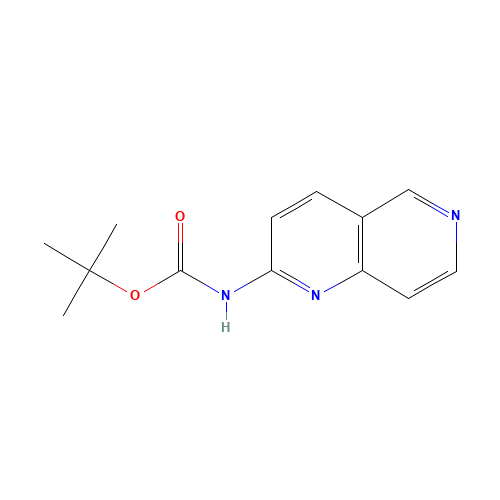 tert-butyl N-(1,6-naphthyridin-2-yl)carbamate (CAS: 316155-86-9) - Related Chemical Product