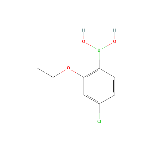 (4-chloro-2-propan-2-yloxyphenyl)boronic acid (CAS: 1256355-04-0) - Related Chemical Product