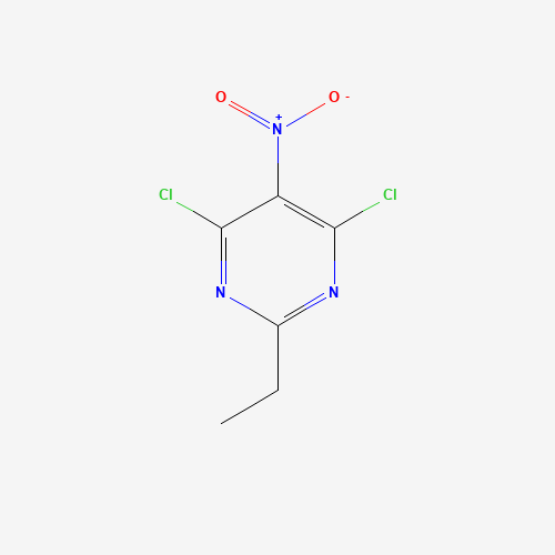 4,6-dichloro-2-ethyl-5-nitropyrimidine (CAS: 6237-95-2) - Related Chemical Product