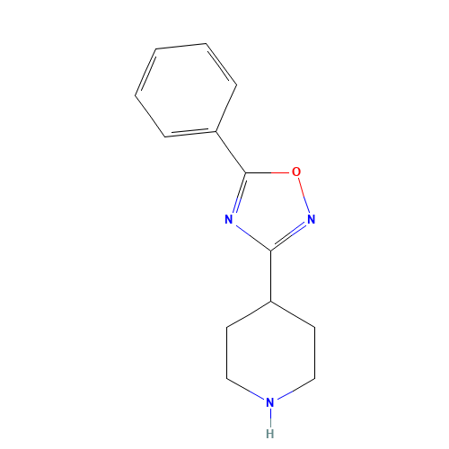 5-phenyl-3-piperidin-4-yl-1,2,4-oxadiazole (CAS: 716313-84-7) - Related Chemical Product