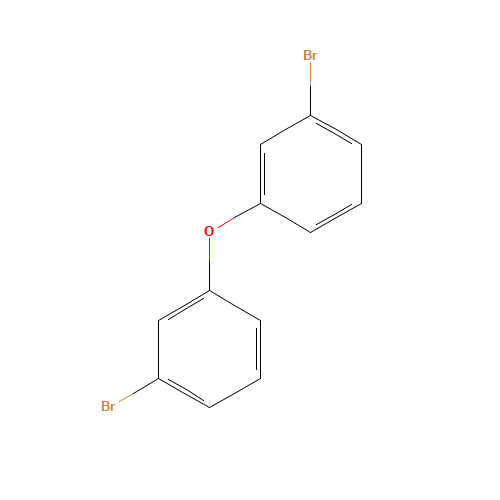 1-bromo-3-(3-bromophenoxy)benzene (CAS: 6903-63-5) - Chemical Structure and Molecular Formula 