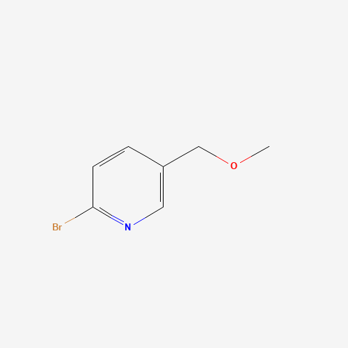 2-bromo-5-(methoxymethyl)pyridine (CAS: 708273-70-5) - Chemical Structure and Molecular Formula 