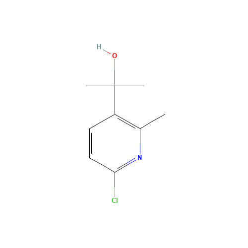 2-(6-chloro-2-methylpyridin-3-yl)propan-2-ol (CAS: 1093880-32-0) - Related Chemical Product