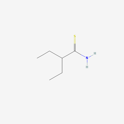 2-ethylbutanethioamide (CAS: 98278-52-5) - Chemical Structure and Molecular Formula 