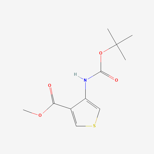methyl 4-[(2-methylpropan-2-yl)oxycarbonylamino]thiophene-3-carboxylate (CAS: 161940-20-1) - Related Chemical Product