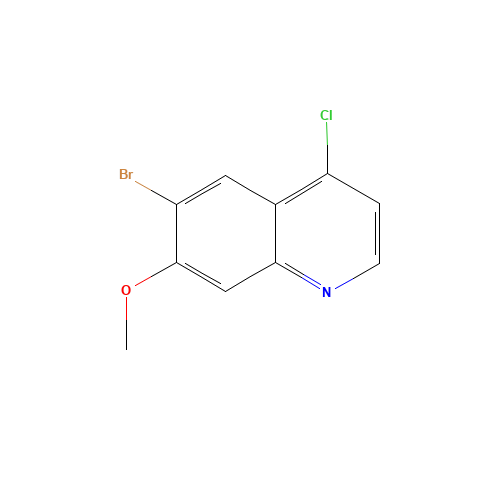 6-bromo-4-chloro-7-methoxyquinoline (CAS: 476660-71-6) - Related Chemical Product