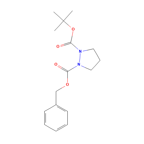 2-O-benzyl 1-O-tert-butyl pyrazolidine-1,2-dicarboxylate (CAS: 57699-89-5) - Related Chemical Product