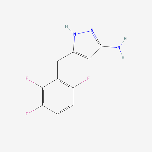 5-[(2,3,6-trifluorophenyl)methyl]-1H-pyrazol-3-amine (CAS: 1290181-38-2) - Related Chemical Product