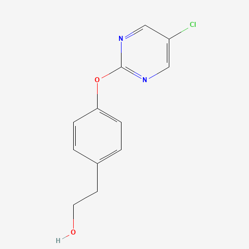 2-[4-(5-chloropyrimidin-2-yl)oxyphenyl]ethanol (CAS: 1380430-07-8) - Related Chemical Product