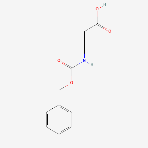 3-methyl-3-(phenylmethoxycarbonylamino)butanoic acid (CAS: 51219-55-7) - Related Chemical Product