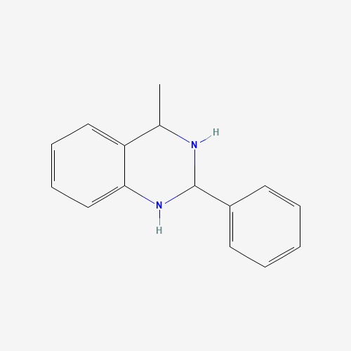 4-methyl-2-phenyl-1,2,3,4-tetrahydroquinazoline (CAS: 31479-33-1) - Chemical Structure and Molecular Formula 