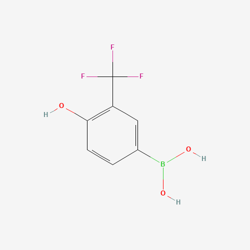 [4-hydroxy-3-(trifluoromethyl)phenyl]boronic acid (CAS: 1187874-94-7) - Related Chemical Product